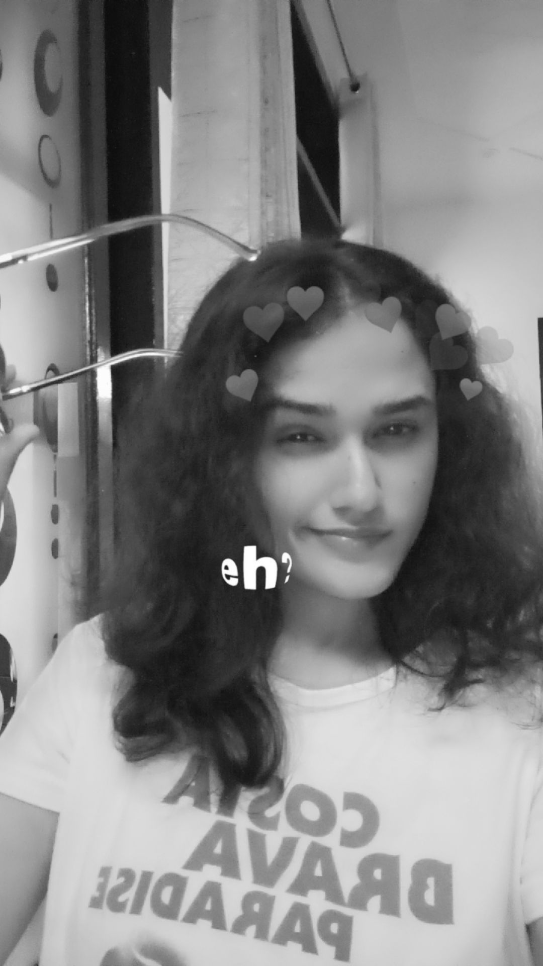 'eh?' · Black & White